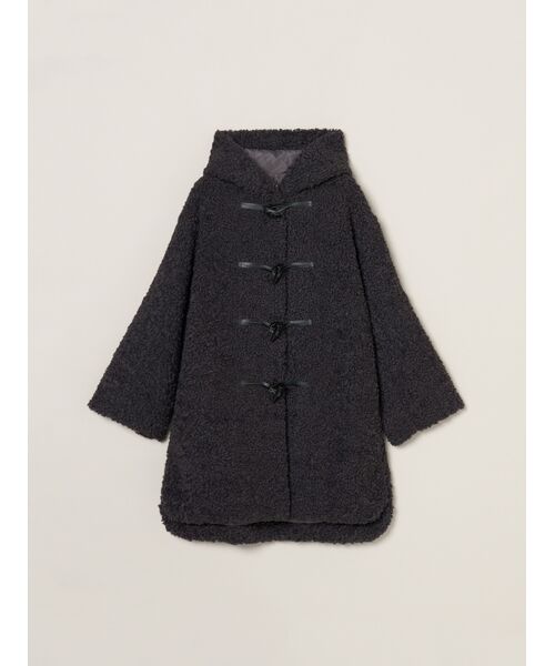 Aubrey】Poodle boa duffle coat （その他アウター）｜three dots