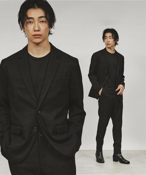 セール】 【上下2点セット】エステルサージセットアップ／ビジネス対応