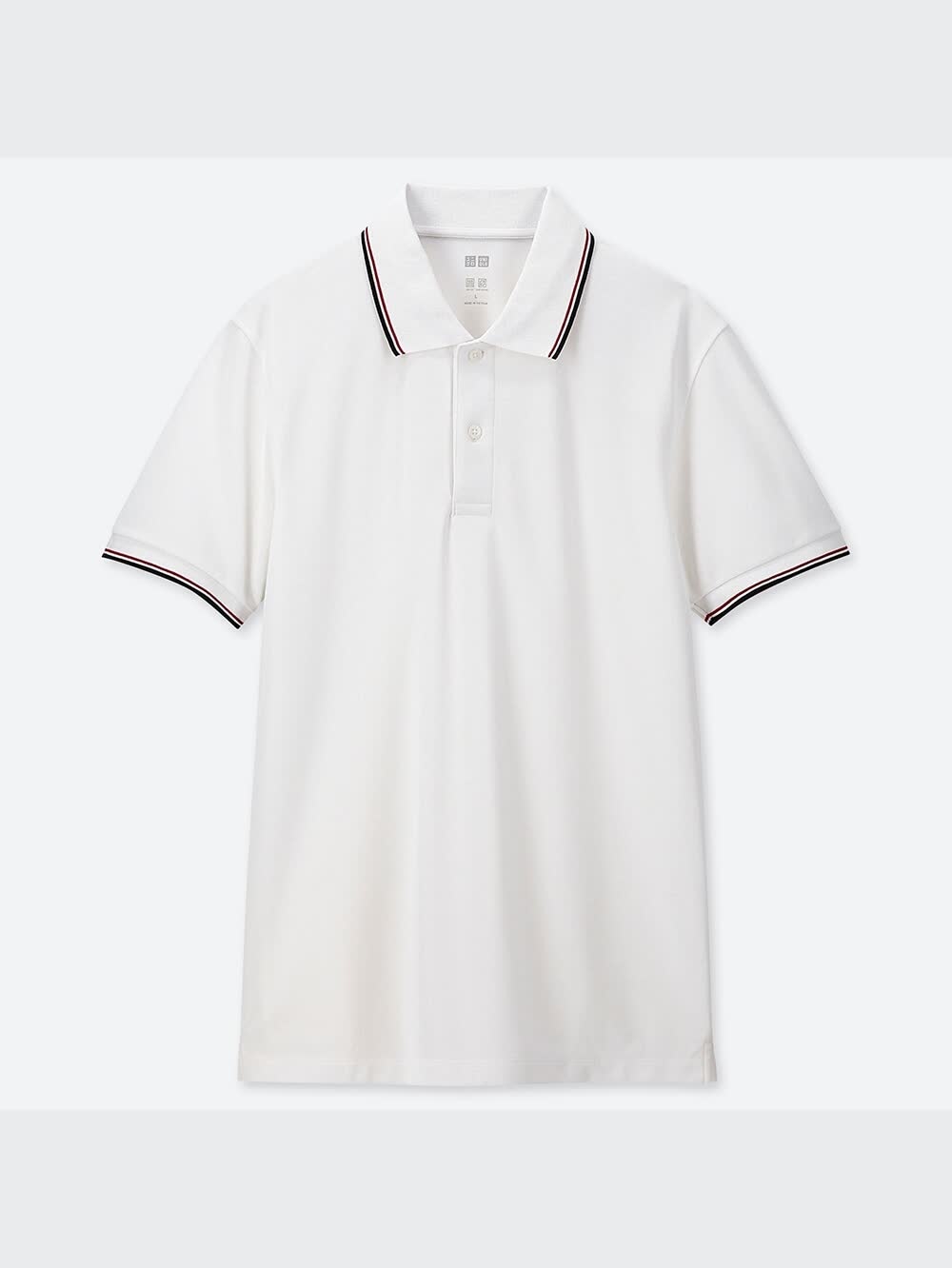 ユニクロ公式 | ドライEXカノコポロシャツ（ライン・半袖）