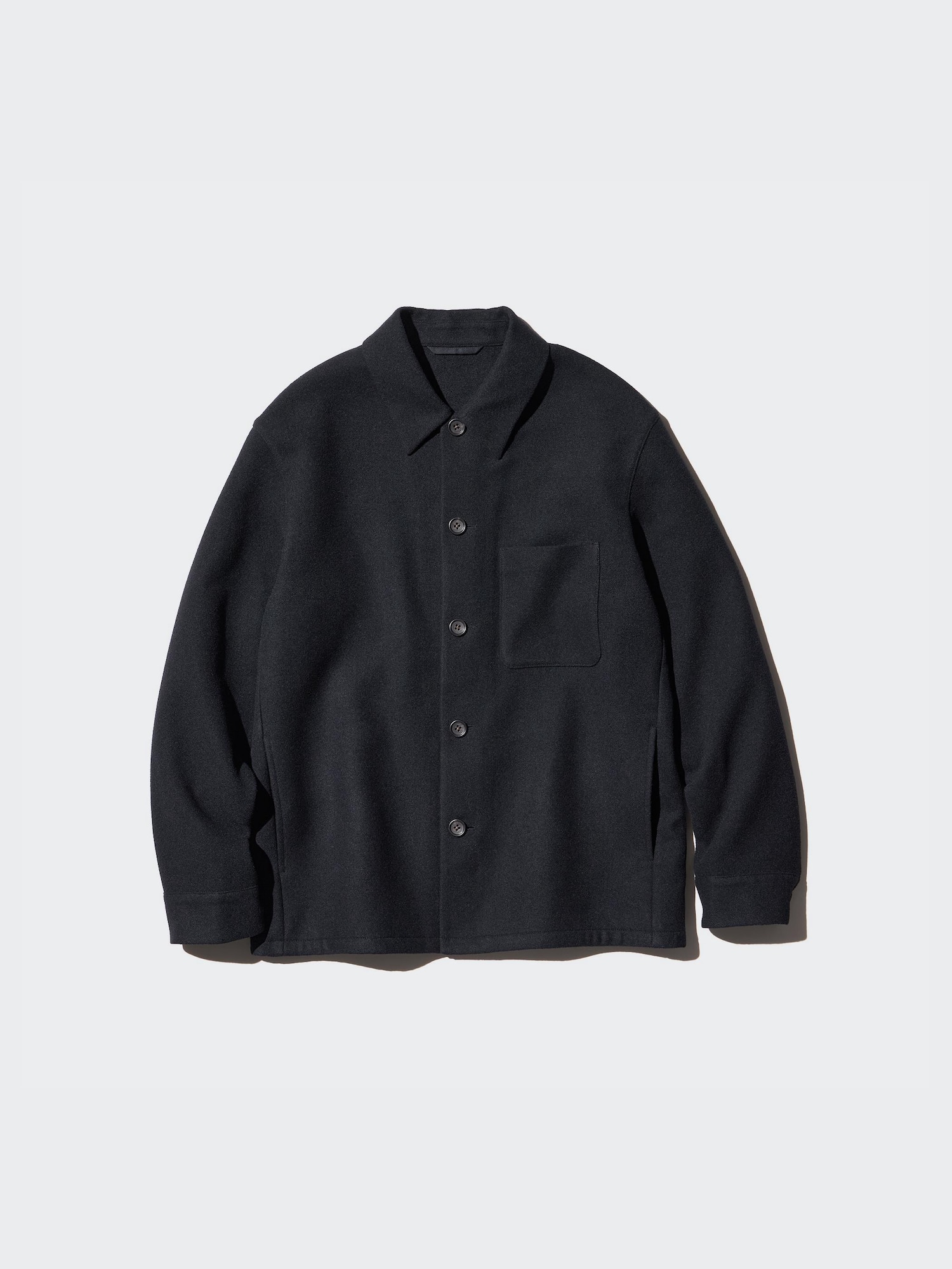 ユニクロ公式 | ダブルフェイスシャツジャケット