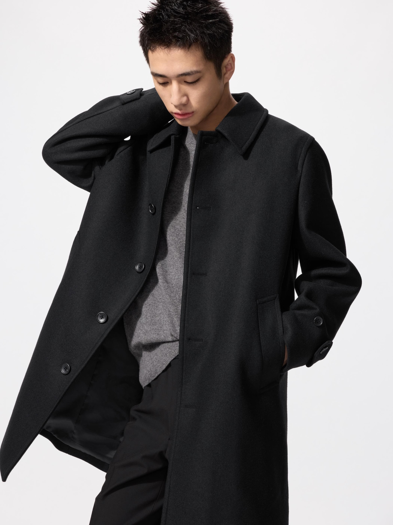 ユニクロ公式 | シングルブレストコート