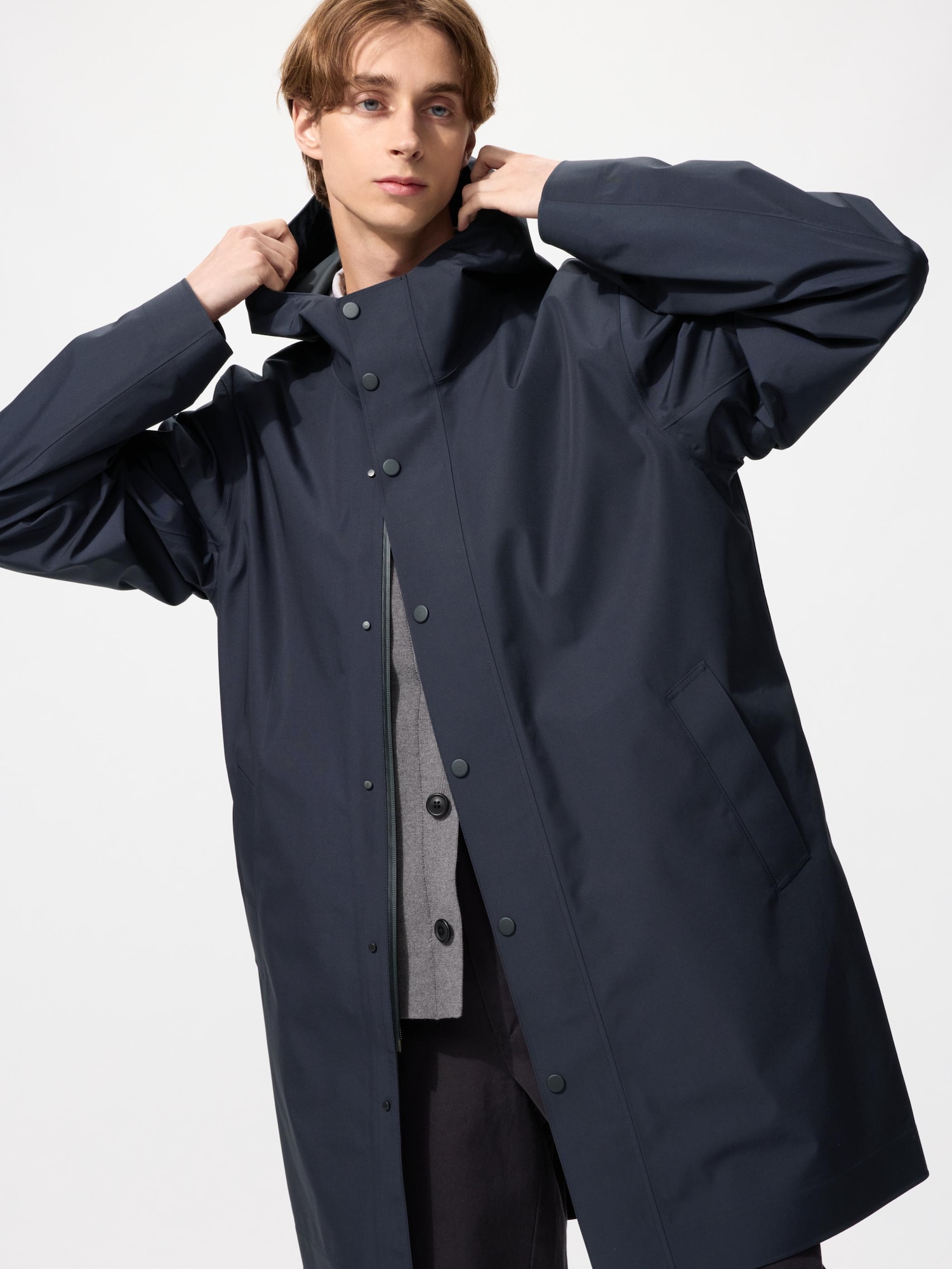 MEN ブロックテックコート | UNIQLO UNIFORM