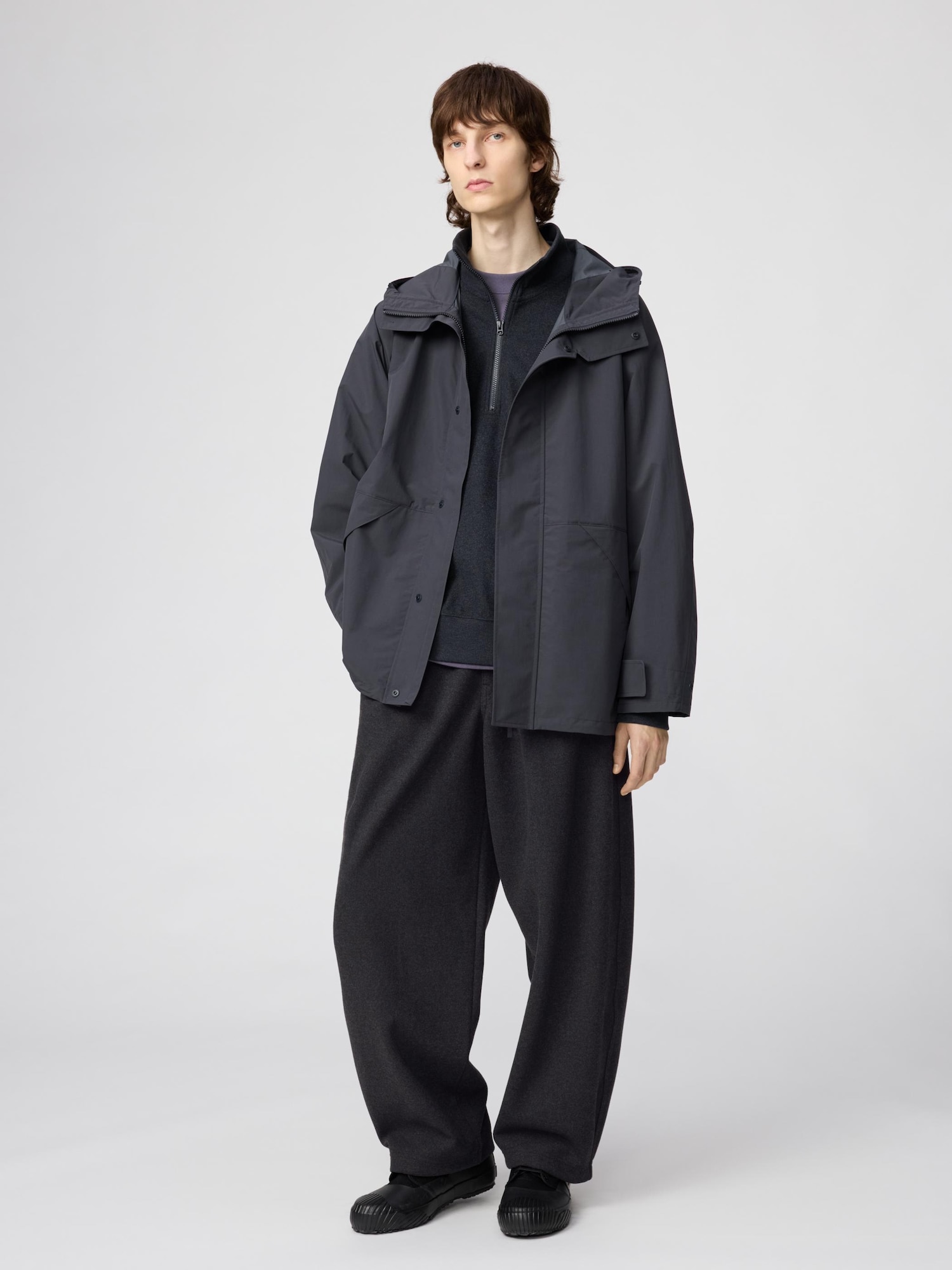 ユニクロ公式 | ブロックテックユーティリティパーカ