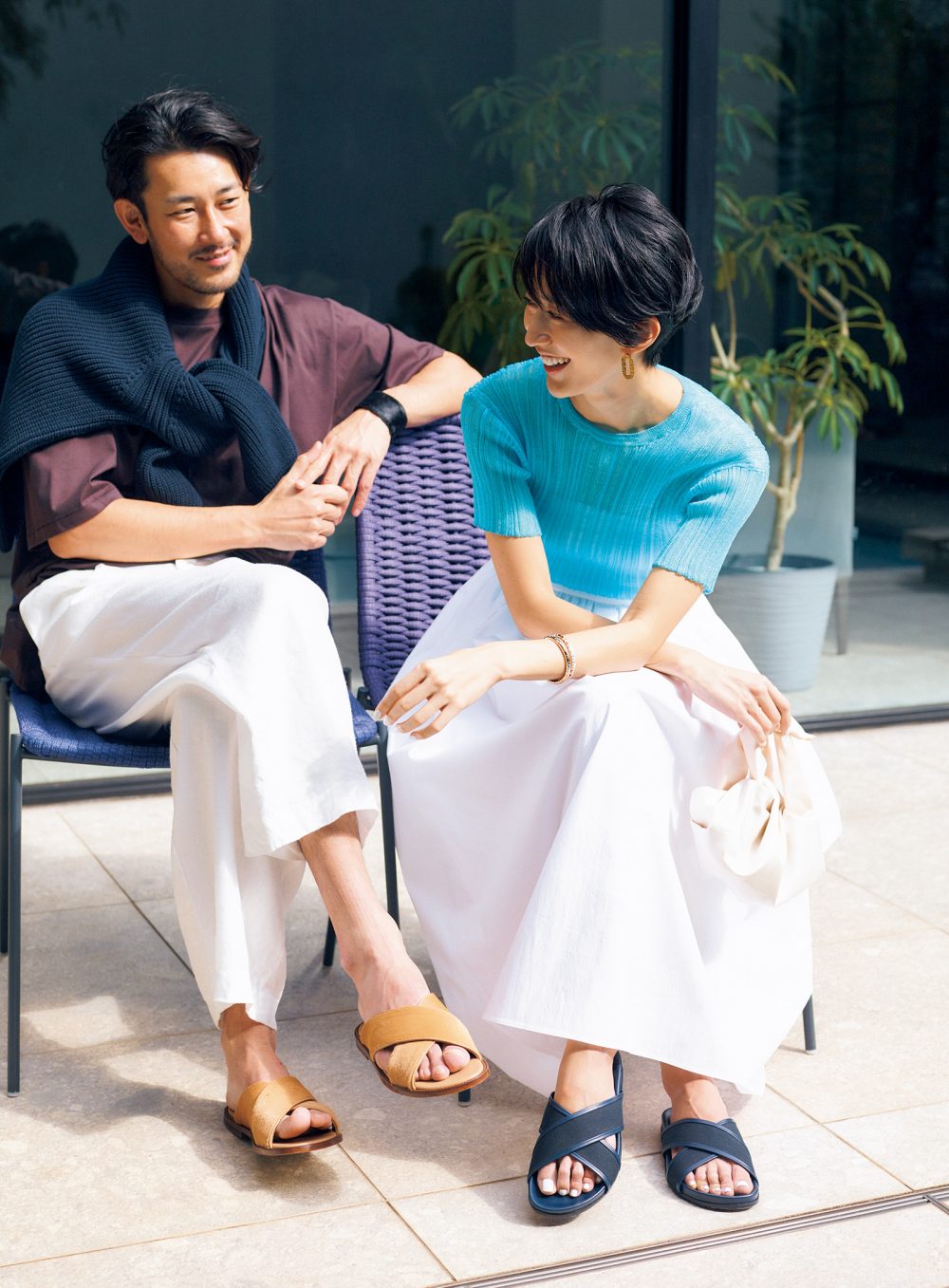 足元が主役】使い勝手抜群なサンダルをまずは一足♡ | VERY