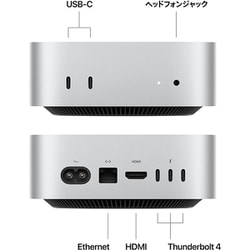 ヨドバシ.com - アップル Apple Mac mini Apple M4チップ(10コアCPU/10
