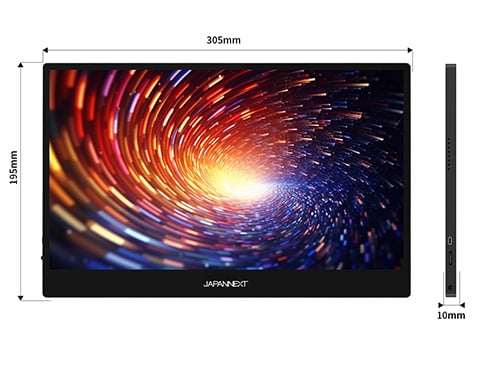 ヨドバシ.com - JAPANNEXT ジャパンネクスト モバイルモニター/13.3型