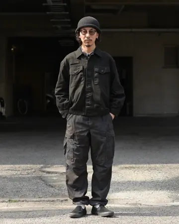 実物 新品 デッドストック 米軍 6Cデザート（チョコチップ）カモ BDU
