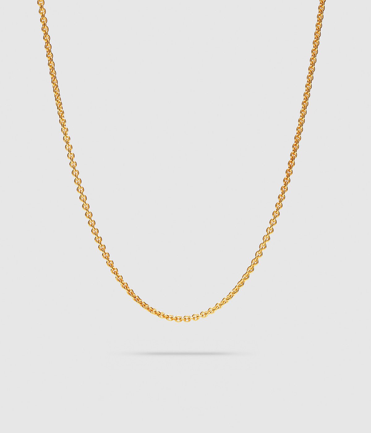 Rolo Chain Gold -18inch- | TOMWOOD(トムウッド) / アクセサリー