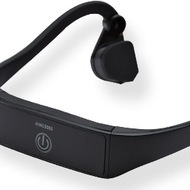 自転車のヘルメットに取り付ける骨伝導ワイヤレスヘッドセット「VOCE