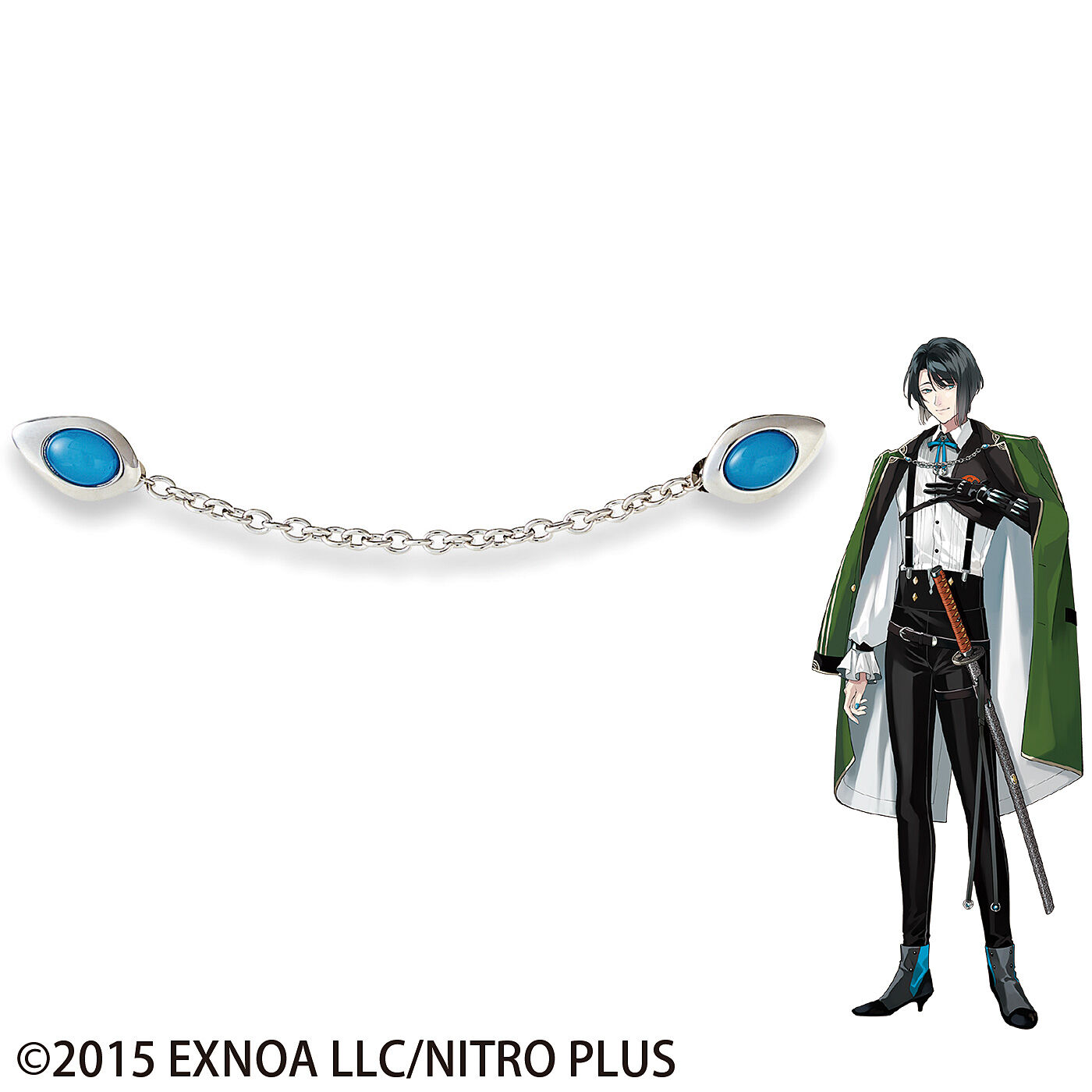 刀剣乱舞 アクセサリークリップ へし切長谷部 フェリシモ Amazon.co.jp