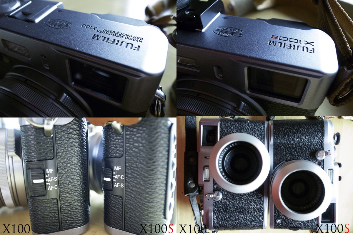 FUJIFILM X100S】 内部から変化したX100S、初代と比べる：ドレスアップ