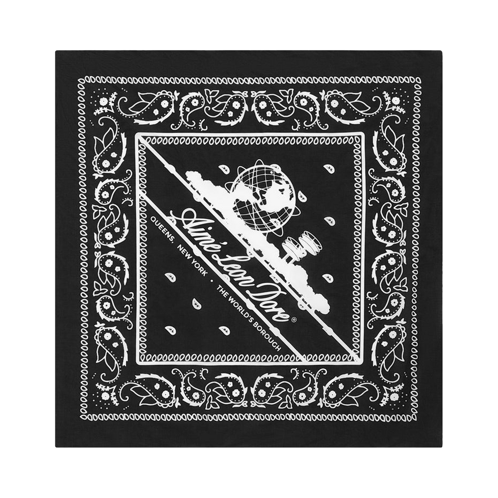 Buy Aimé Leon Dore Paisley Unisphere Bandana 'Black' - SS24AT037