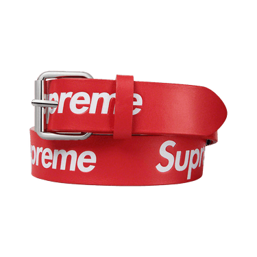 Buy Supreme Repeat Leather Belt 'Red' - SS24A27 RED | GOAT