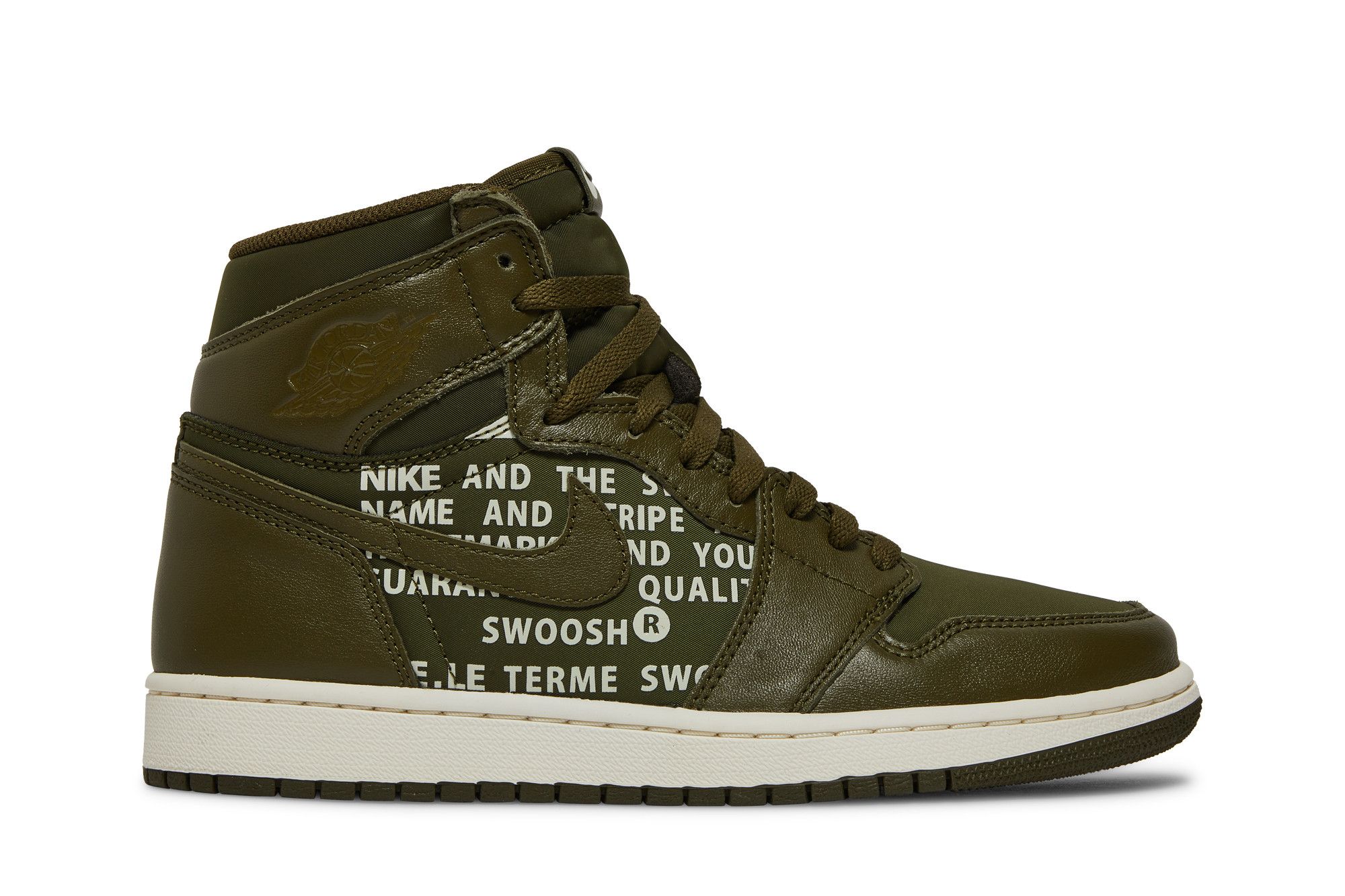Buy Air Jordan 1 High OG 'Olive Canvas' - 555088 300 | GOAT