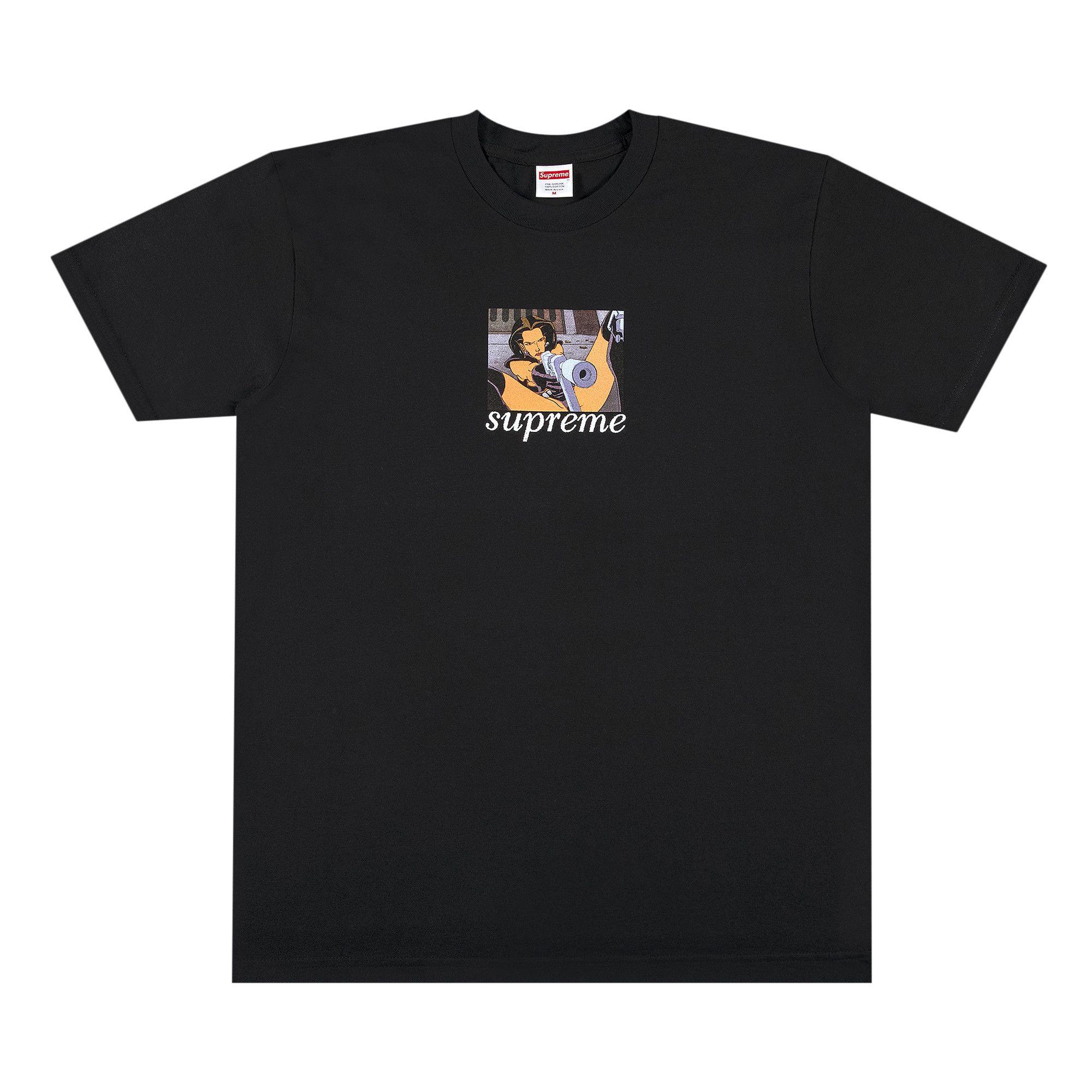 Buy Supreme Aeon Flux Gun Tee 'Black' - SS22T7 BLACK | GOAT