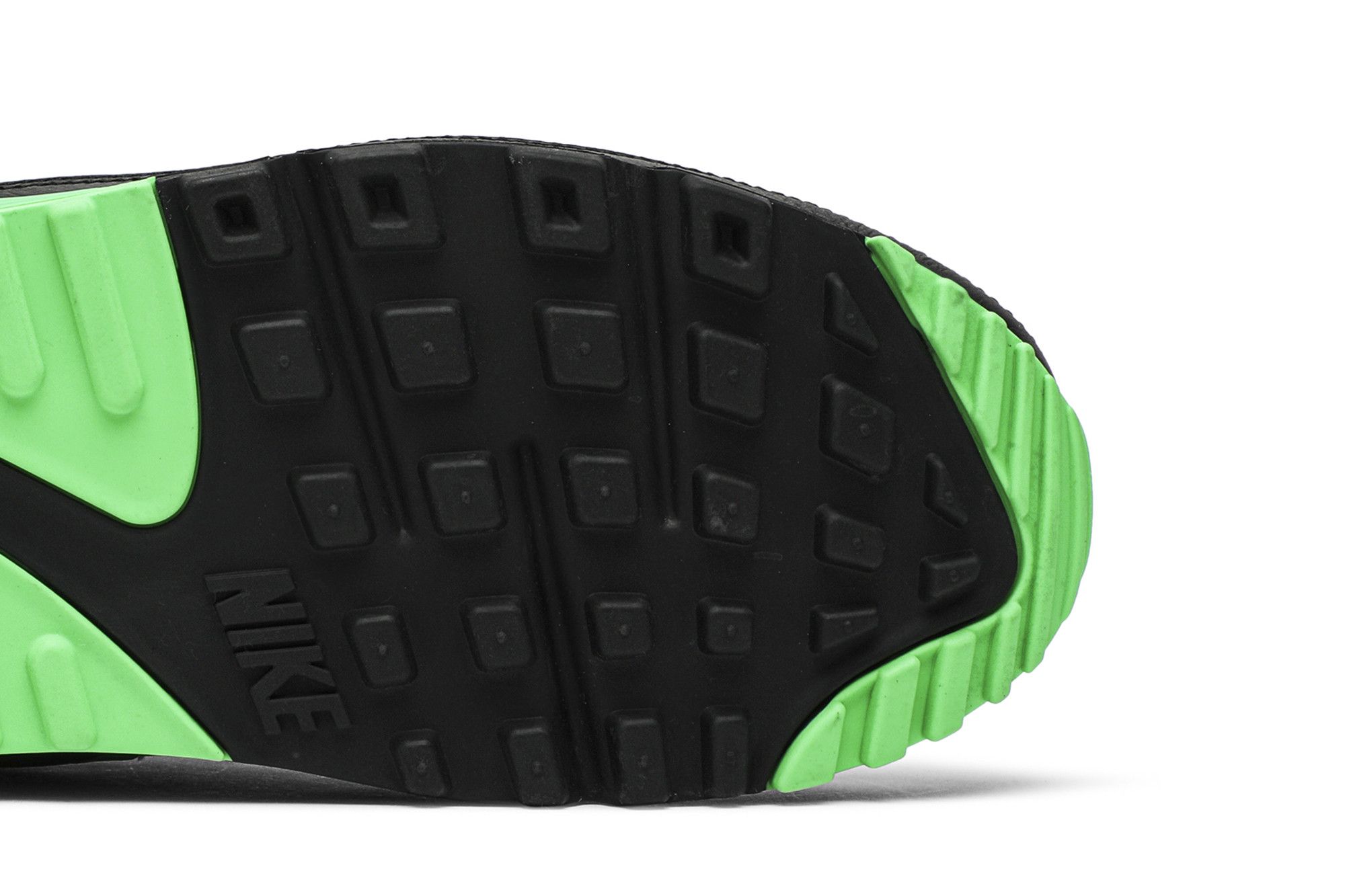 Buy Undefeated x Nike Air Max 90 'Black Green Spark' - CJ7197 004