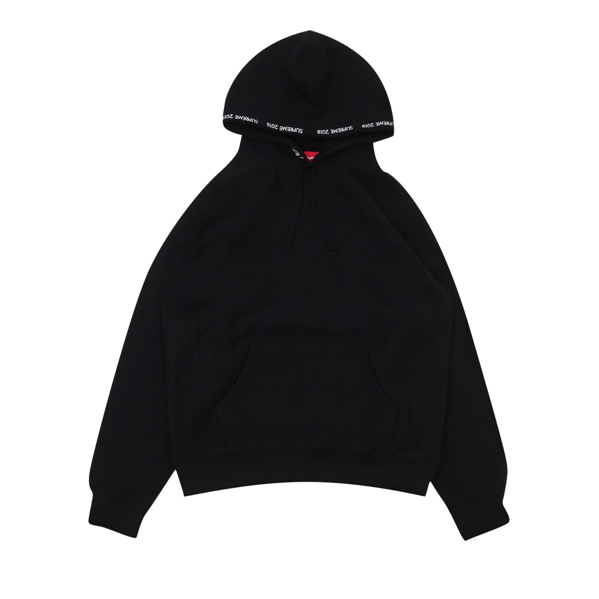 Buy Supreme Channel Hooded Sweatshirt 'Black' - SS18SW23 BLACK | GOAT