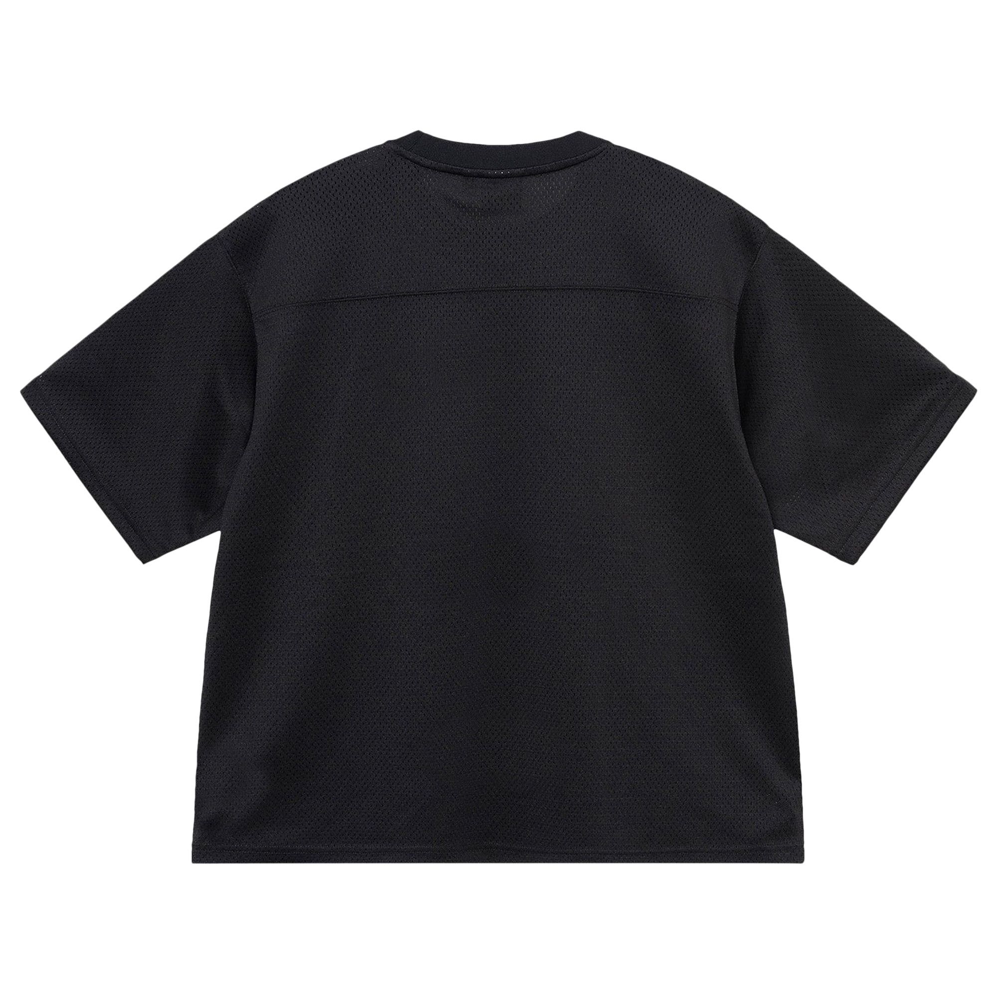 Buy Stussy 4X4 Mesh Football Jersey 'Black' - 1140329 BLAC | GOAT