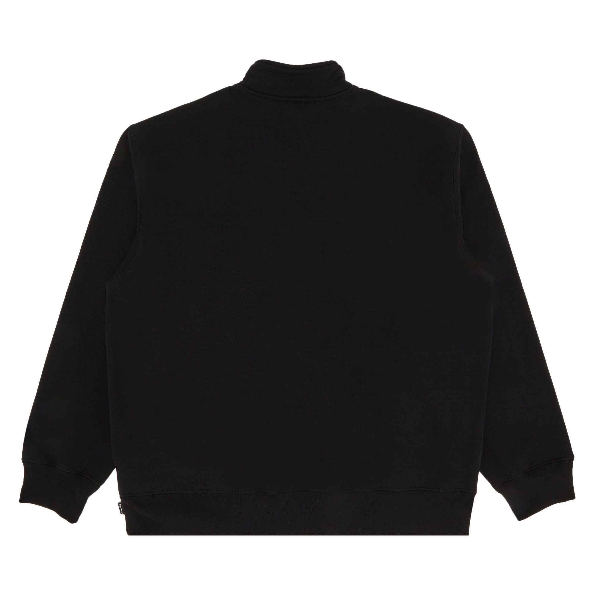 Buy Supreme Collegiate Half Zip Pullover 'Black' - FW24SW72 BLACK