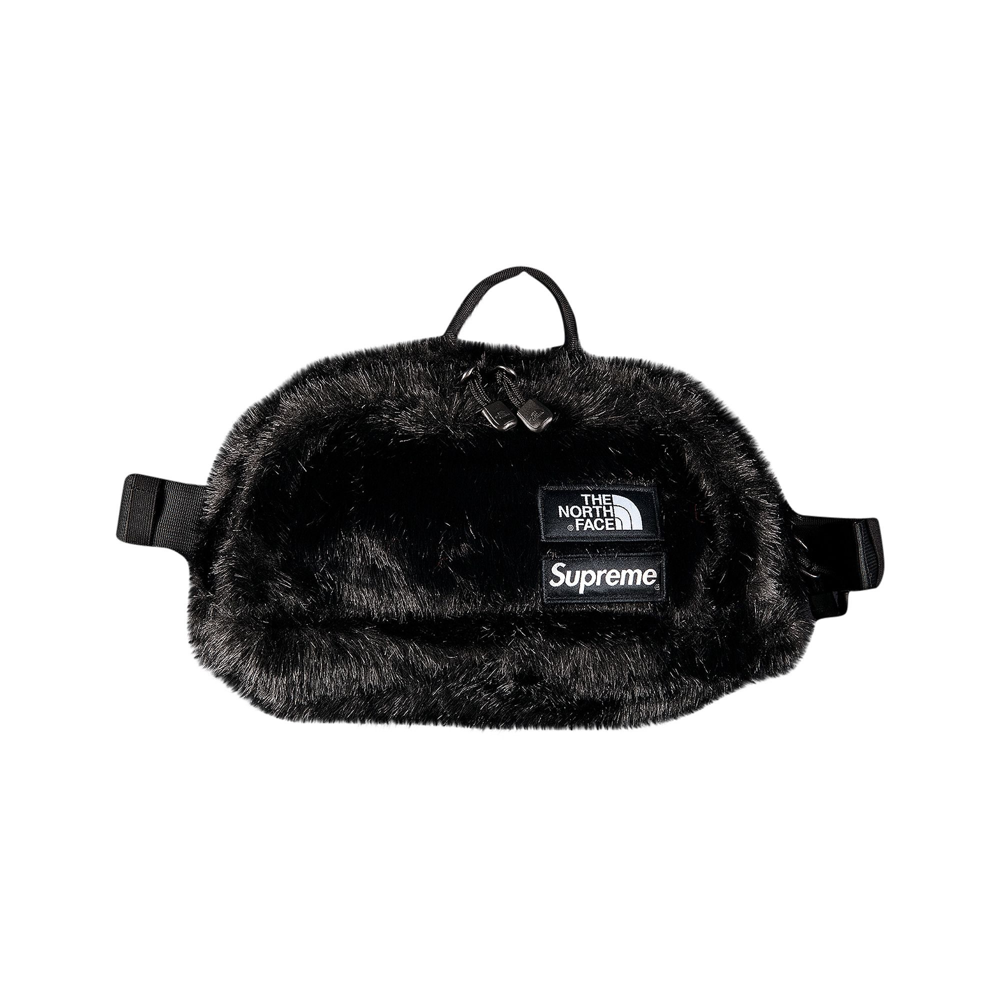 Buy Supreme x The North Face Faux Fur Waist Bag 'Black' - FW20B16