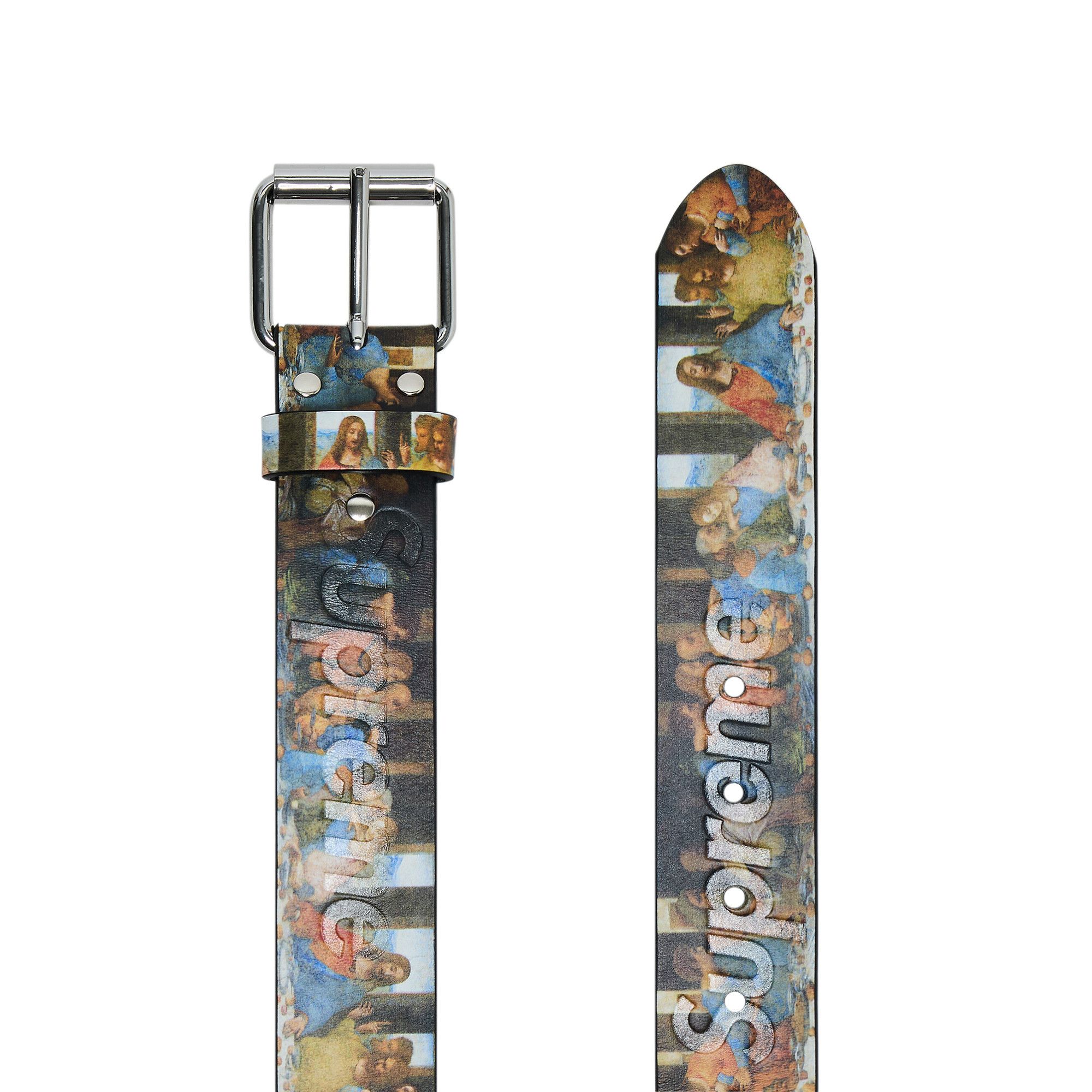 Buy Supreme Last Supper Leather Belt 'Multicolor' - SS25A6