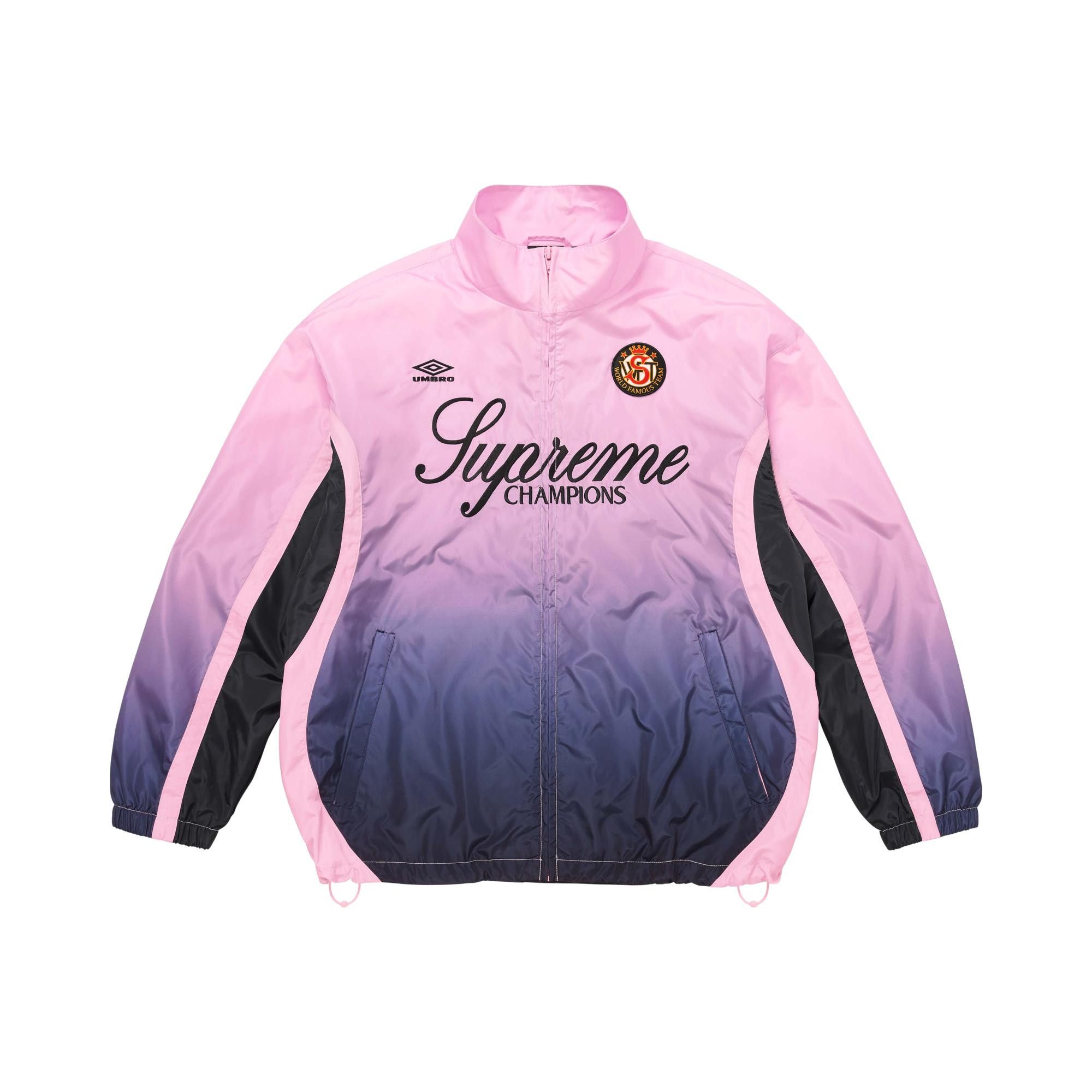 Buy Supreme x Umbro Gradient Track Jacket 'Pink' - FW25J81 PINK | GOAT