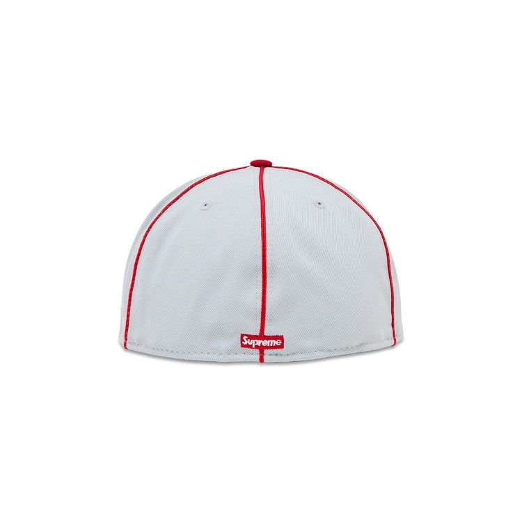Buy Supreme Piping Script Logo New Era 'Grey' - SS25H17 GREY | GOAT