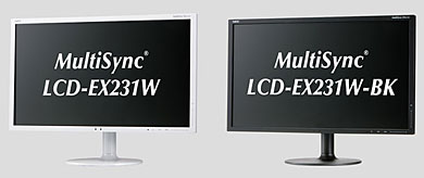 NECディスプレイ、薄型軽量・省電力の23型フルHD液晶「MultiSync LCD