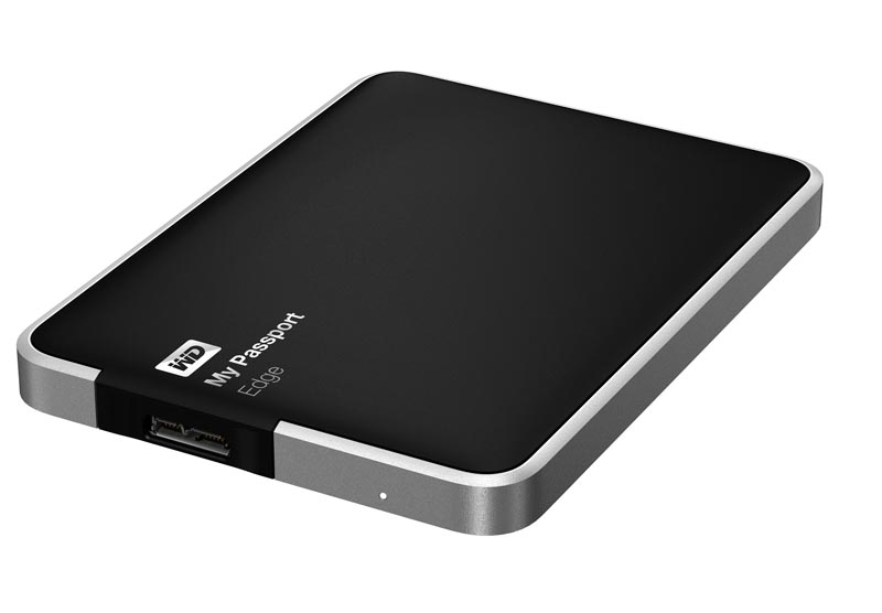 ウエスタンデジタル、USB 3.0対応の超薄型HDD「My Passport Edge for