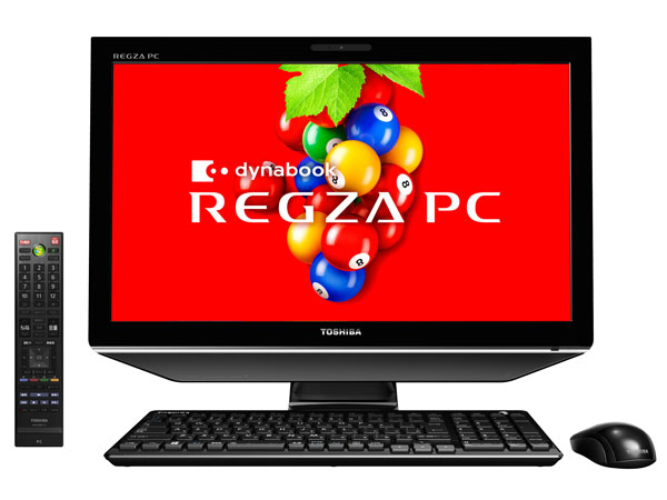 クアッドコアCore i7＋3TバイトHDDを搭載した23型AV PC――「dynabook