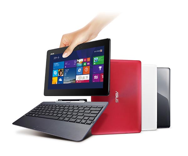 ASUS、着脱キーボード付きWindowsタブレット「ASUS TransBook T100TA