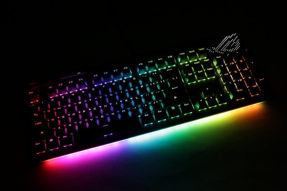 メカニカルキーボードの新型「ROG STRIX FLARE II ANIMATE」の