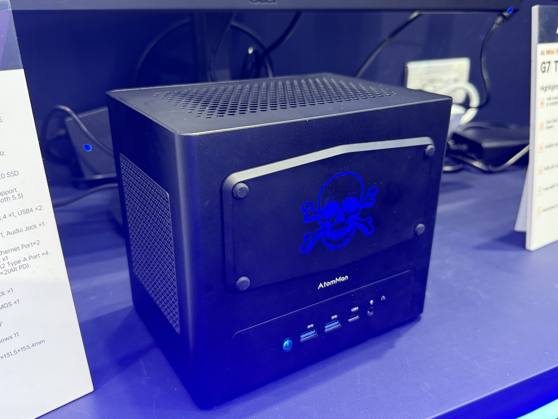 MINISFORUMが初の水冷ミニPC「AtomMan X7 Pt」やRTX 4070搭載スリムPC