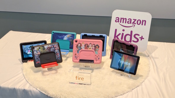 Amazonの8型タブレット「Fire HD 8」にメモリ増量／カメラ強化モデル