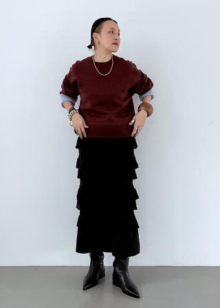 ADAM ET ROPÉ FEMME(アダム エ ロペ ファム) / 【サステナブル】フリル