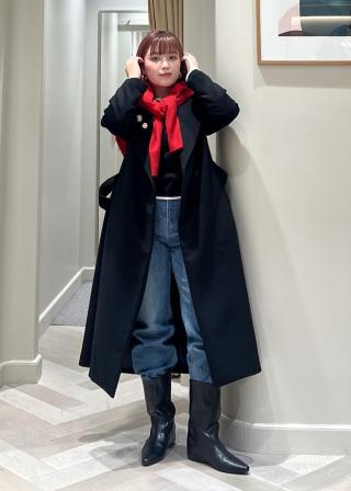 ROPÉ(ロペ) / プレミアムカシミヤ ショールカラーコート【25AW