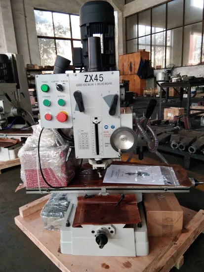Zx45 Square Column Gear Head Drilling and Milling Machine