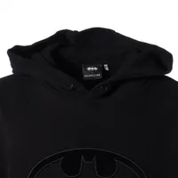 バットマン×モンクレール 24年 コットン パーカー XXL メンズ ブラック