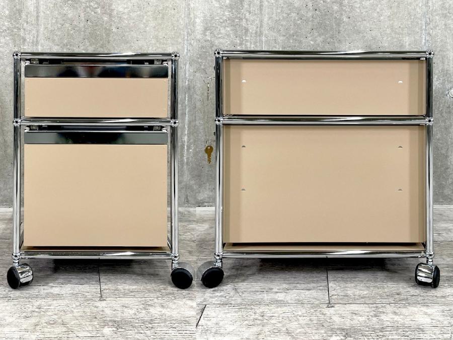 中古】USMハラー ワゴン USMハラー ワゴン2段 403056 - 中古オフィス