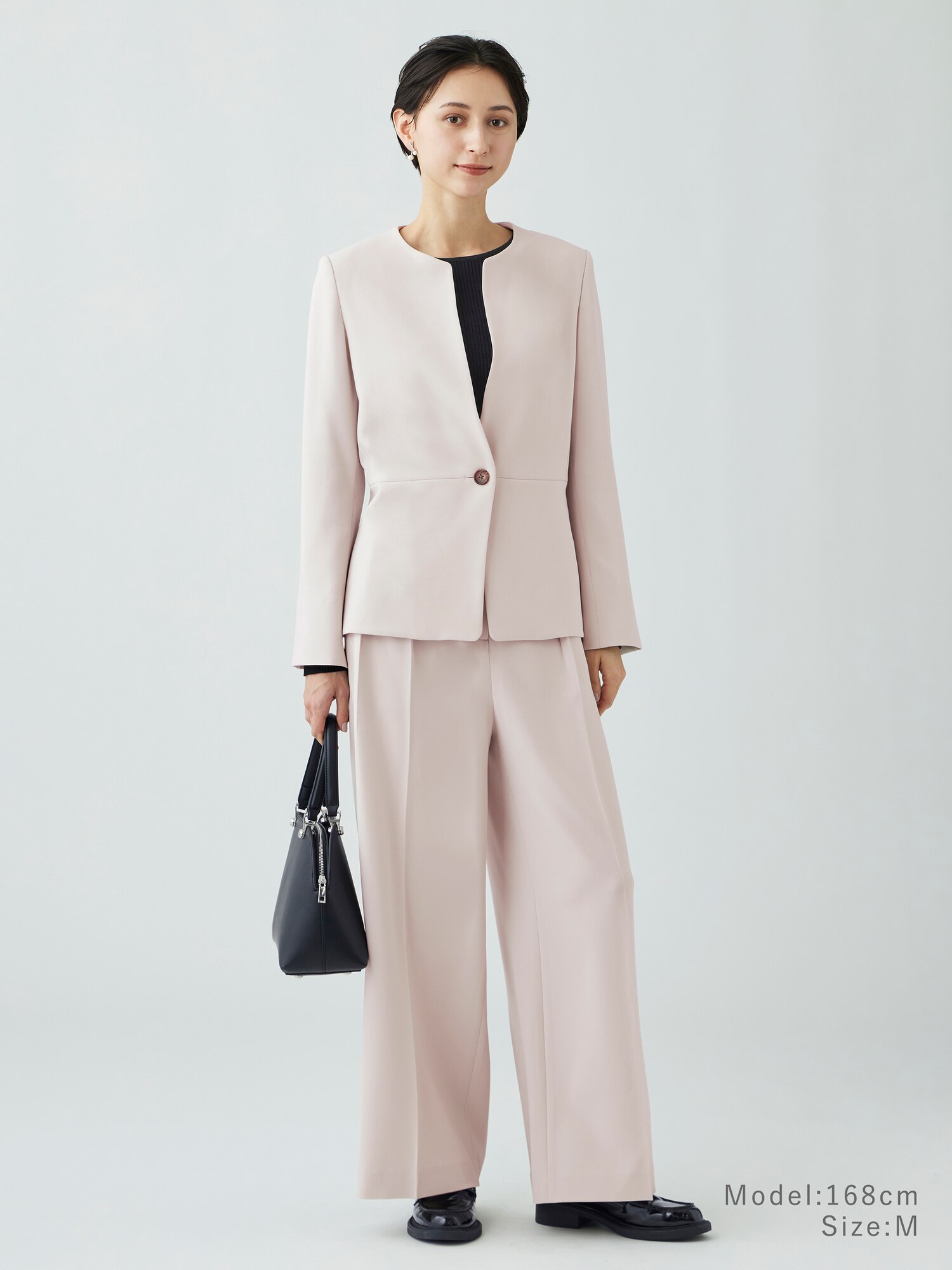 PLST(プラステ)公式 | トリアセブレンド2タックワイドパンツ