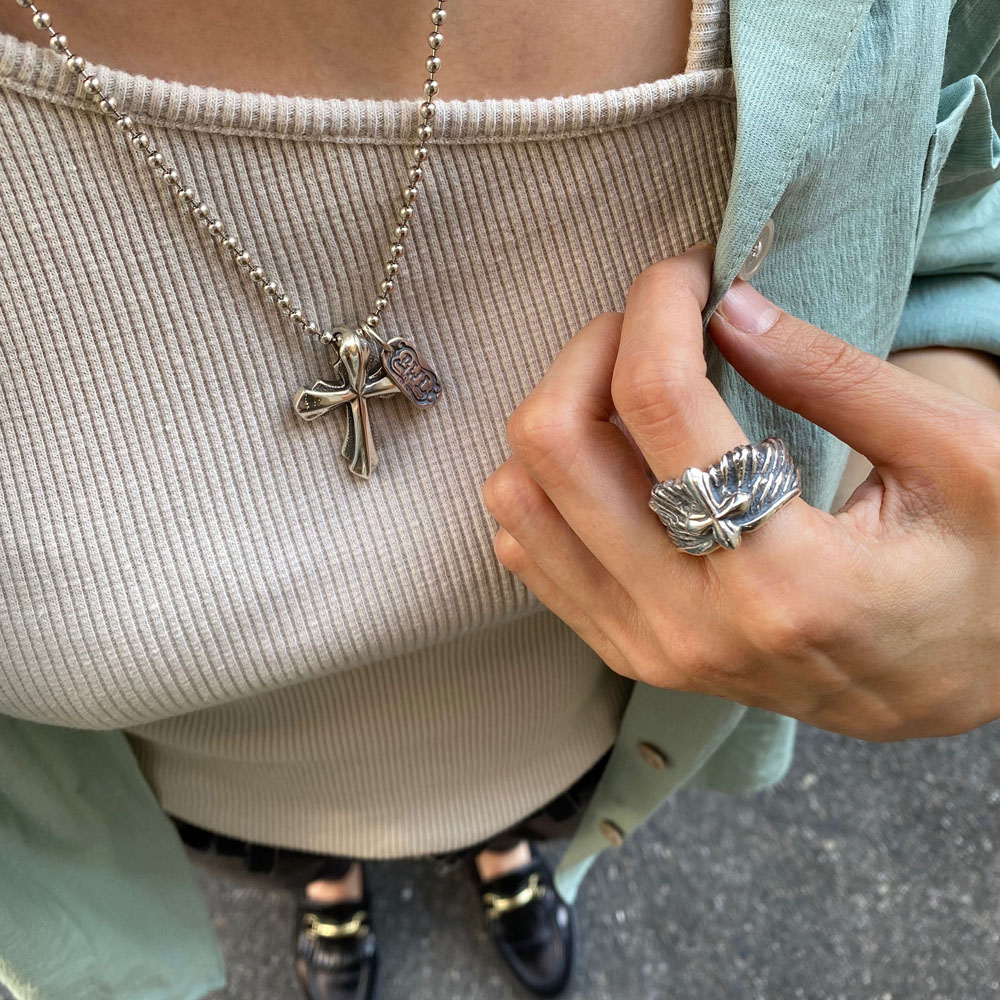 BILL WALL LEATHER(ビルウォールレザー)BALL CHAIN w/BWL TAG | C．R