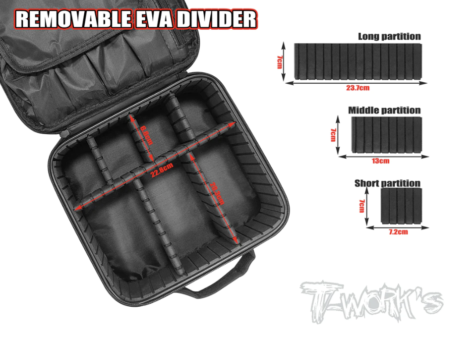 T-Work's】TT-075-F ハードケースパーツバッグ | GAGA WebSHOP