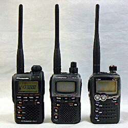 スタンダードVX-3とアイコムIC-P7の比較