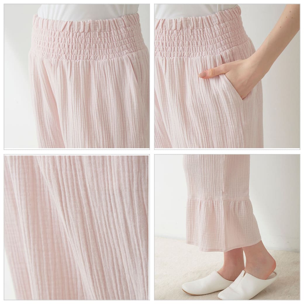 楽天市場】ジェラートピケ gelato pique マタニティガーゼロングパンツ