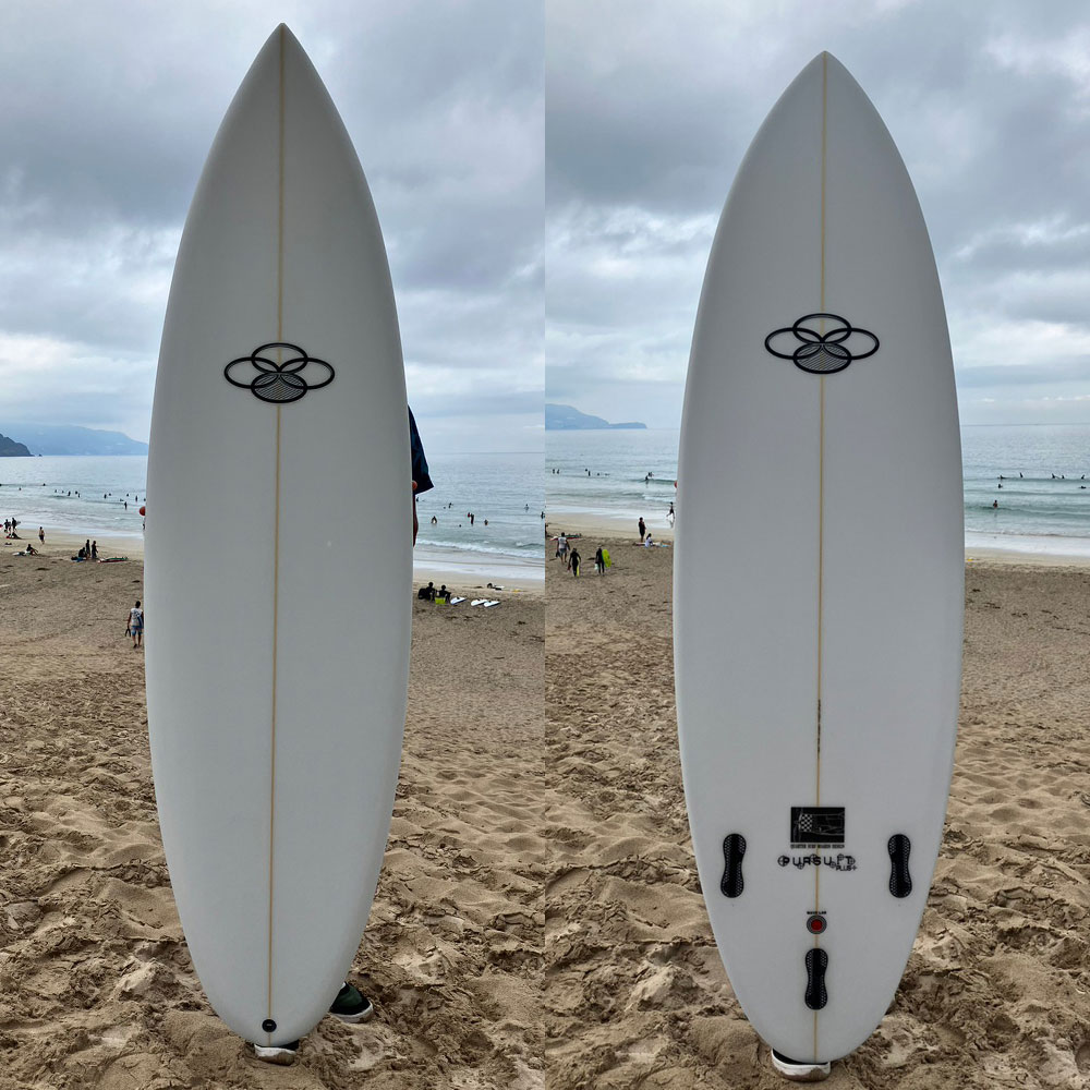 サーフボード ショートボード 5'10 クウォーターパシュートプラス