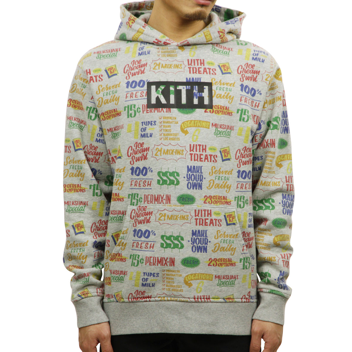 楽天市場】キス パーカー メンズ 正規品 KITH プルオーバーパーカー