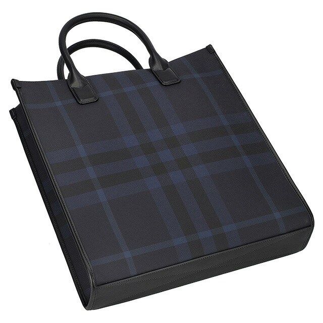 楽天市場】バ−バリ− トートバッグ メンズ BURBERRY チェック 8074097