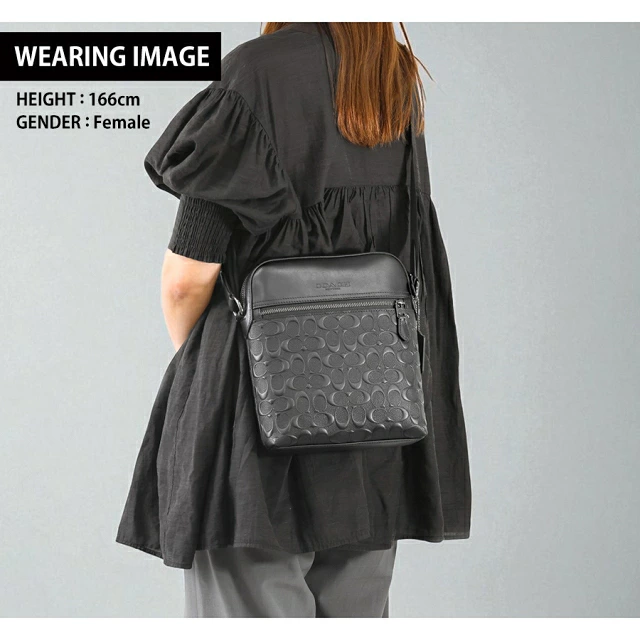 コーチ ショルダーバッグ メンズ ブランド COACH シグネチャー レザー