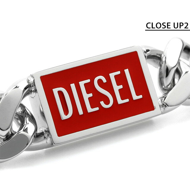 ディーゼル ブレスレット DIESEL ステンレススチール メンズ