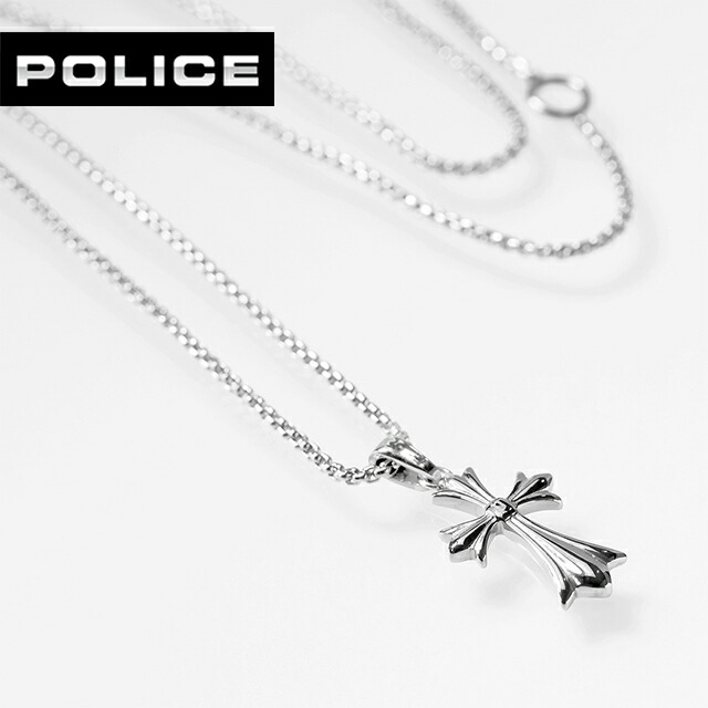 ポリス ネックレス メンズ ブランド POLICE GRACE 十字架 クロス
